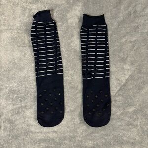 Grippy stripped socks